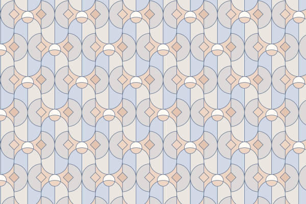 优雅复古风格面料印花，打造经典服装印花设计