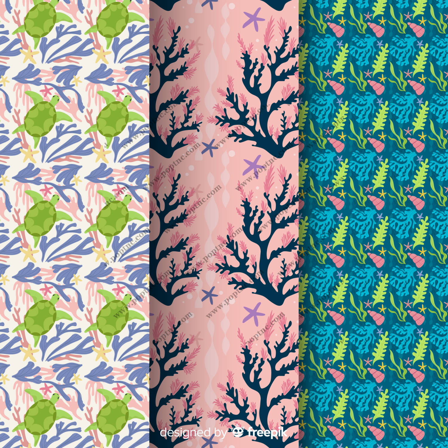 探索自然之美:海洋生物与珊瑚礁面料印花服装