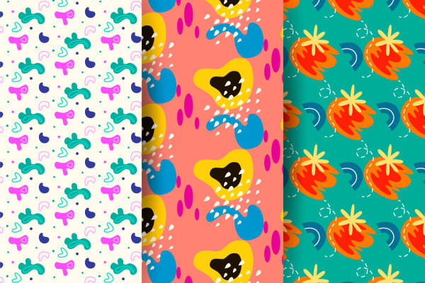 探索多彩夏季:水果与花卉图案服装印花面料