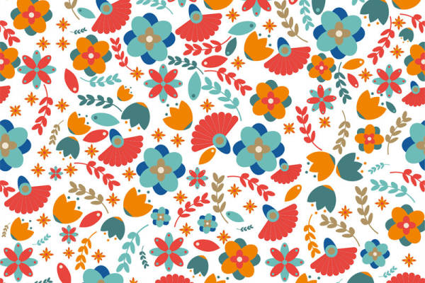 复古花卉面料印花：打造独特个性的服装印花