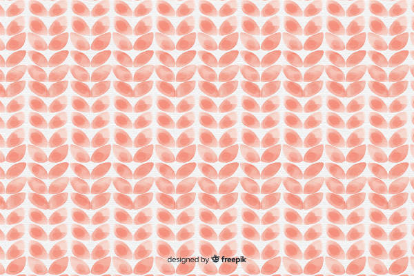 温馨珊瑚色水彩花瓣面料印花，打造浪漫时尚服装