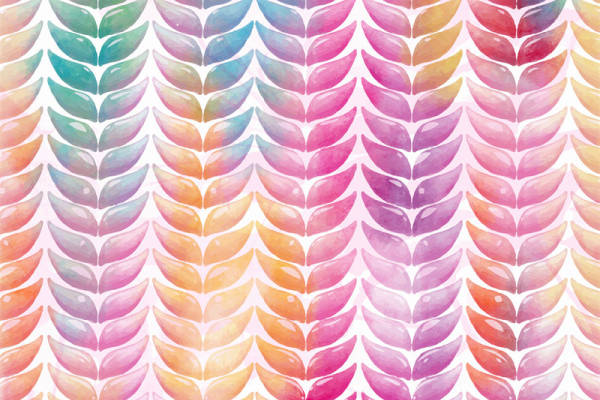 梦幻彩虹渐变面料印花,打造个性时尚服装