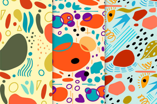 时尚面料印花:多彩抽象图案为服装增添活力