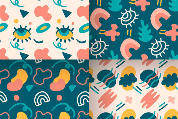 面料印花：梦幻色彩与趣味图案的服装印花设计