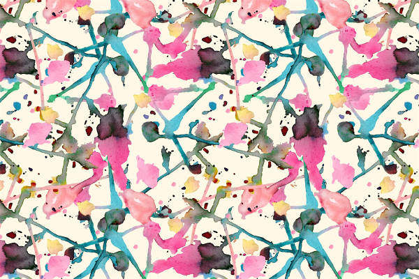 梦幻花卉：水彩艺术面料印花，打造浪漫时尚服装