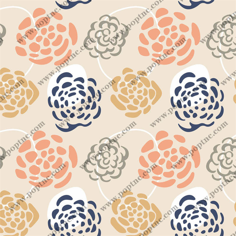 优雅花型面料印花:为您的服装增添一抹自然之美