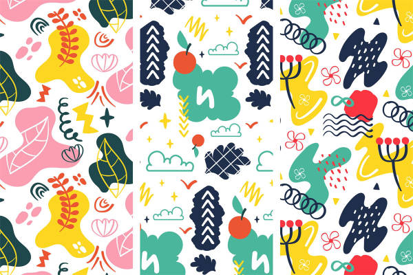 时尚面料印花：创意花卉图案服装印花设计