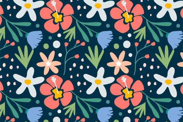 梦幻花语:面料印花服装印花设计