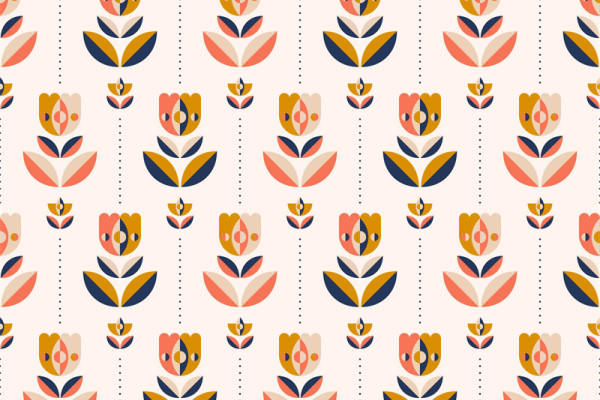 复古风花卉面料印花,打造个性化的服装设计