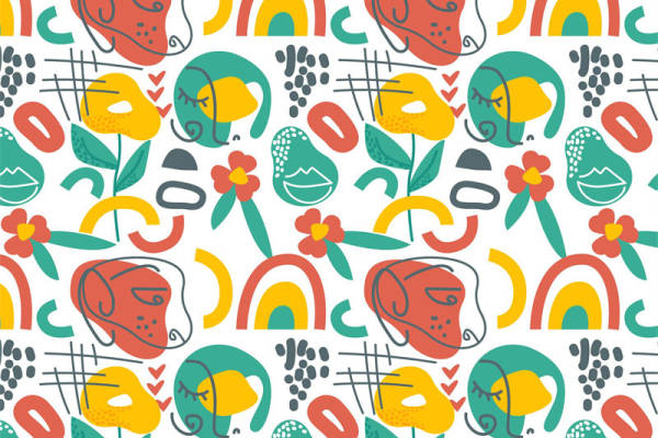 复古花卉面料印花,打造个性服装