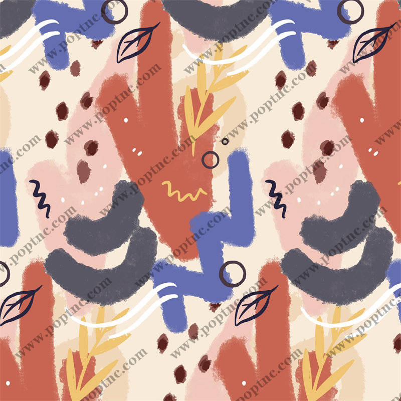 时尚艺术面料印花:自然灵感服装印花设计