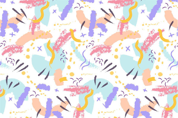 梦幻色彩斑斓面料印花，打造个性时尚服装