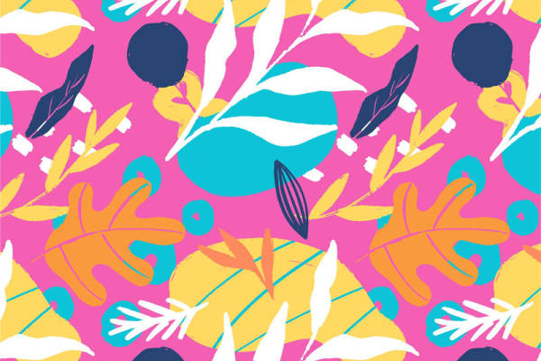 夏日风情：热带植物面料印花服装