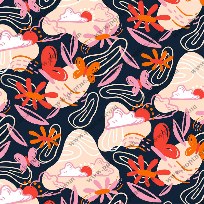 梦幻花卉面料印花:打造浪漫优雅的时尚服装