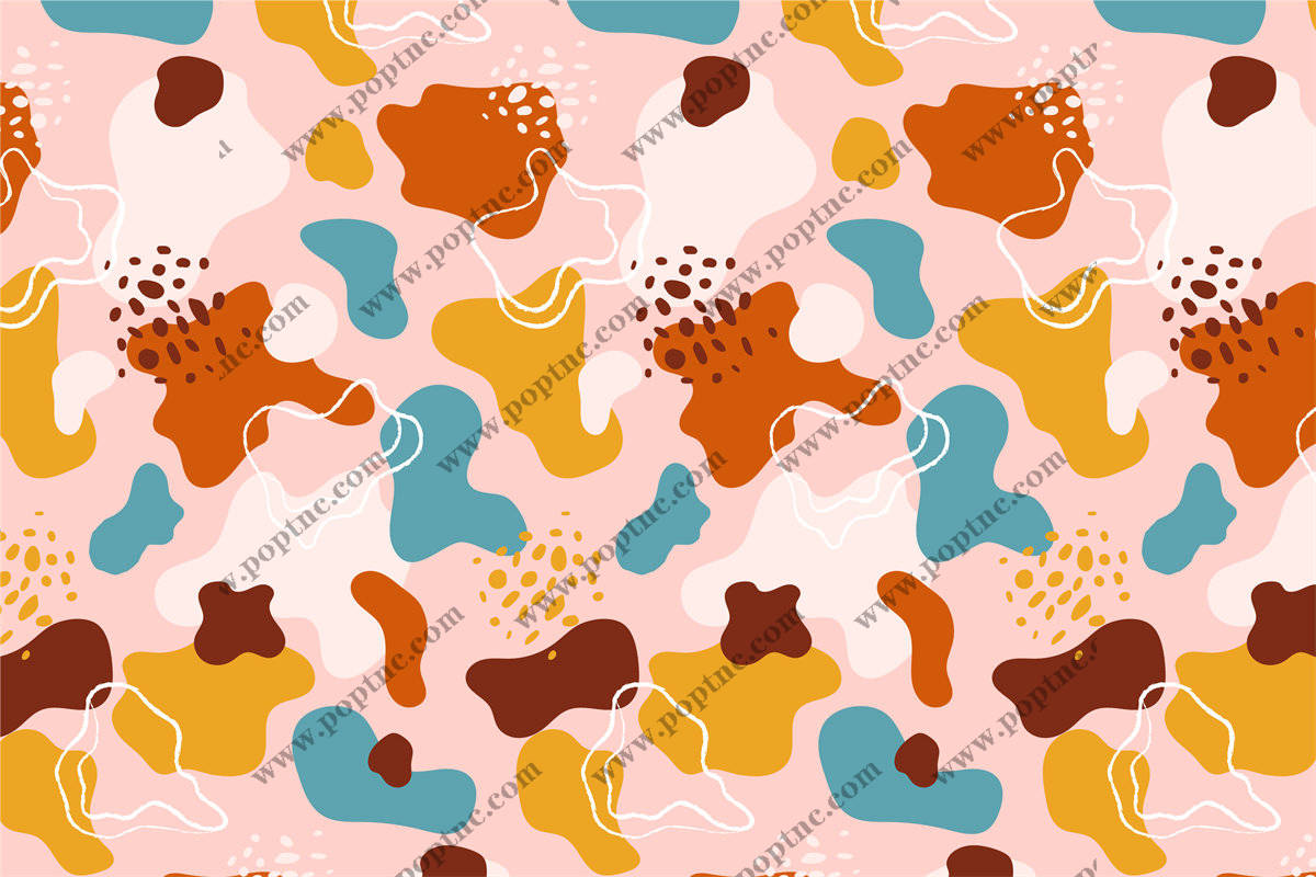 复古抽象面料印花:为您的服装增添独特魅力