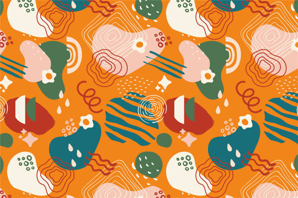 复古抽象面料印花：为您的服装增添独特魅力