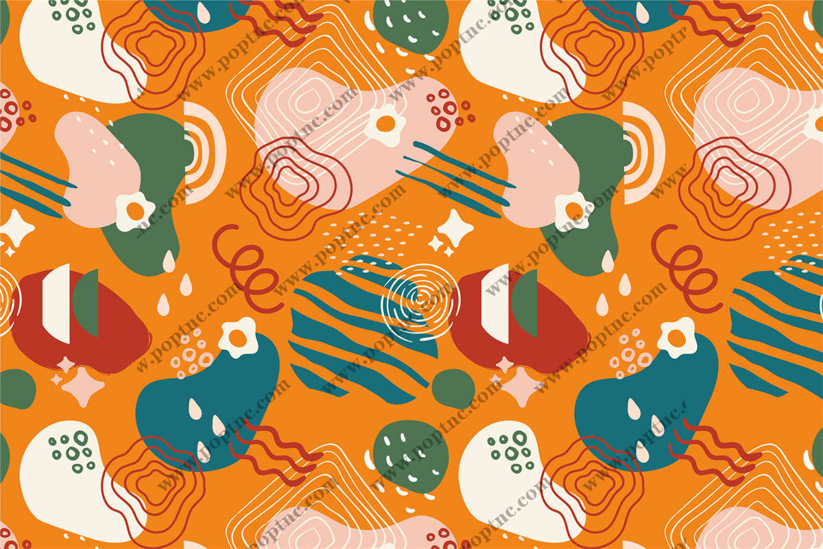 复古抽象面料印花:为您的服装增添独特魅力