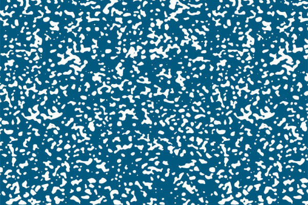 深邃蓝底白色斑驳纹理服装印花设计