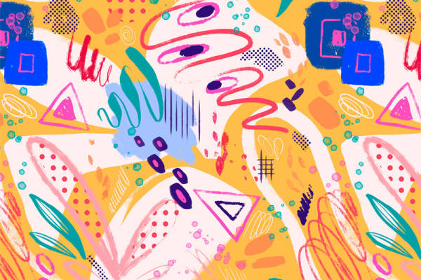 色彩斑斓的抽象艺术面料印花：为你的服装增添一抹独特魅力