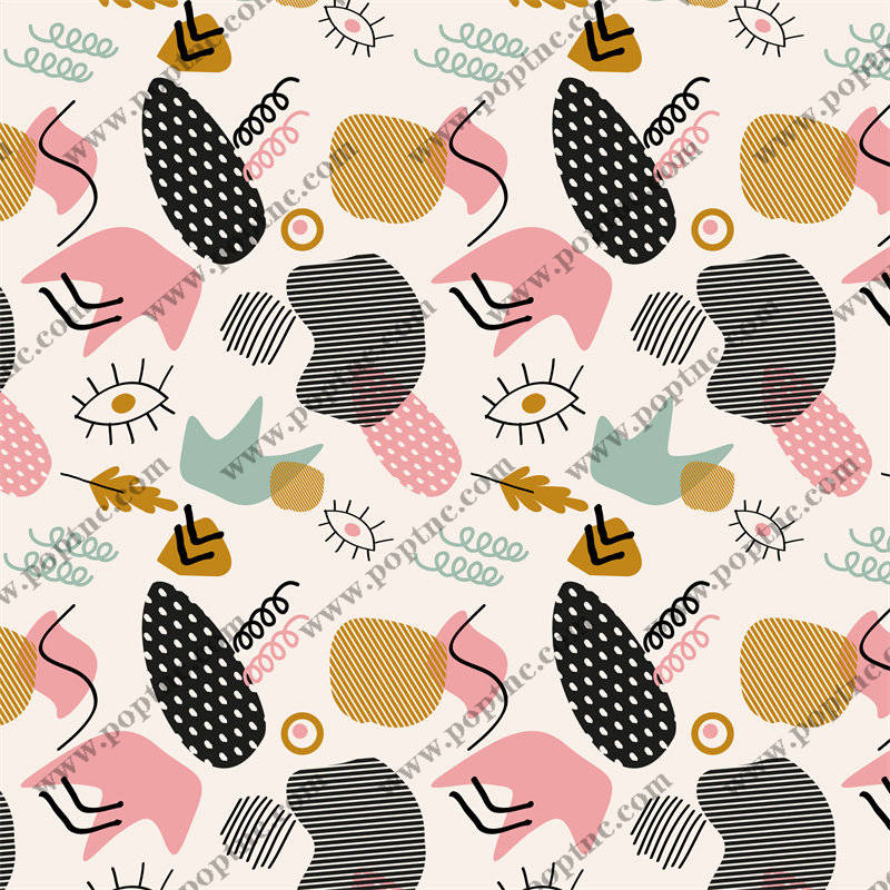 抽象几何图案服装印花:时尚与艺术的完美结合