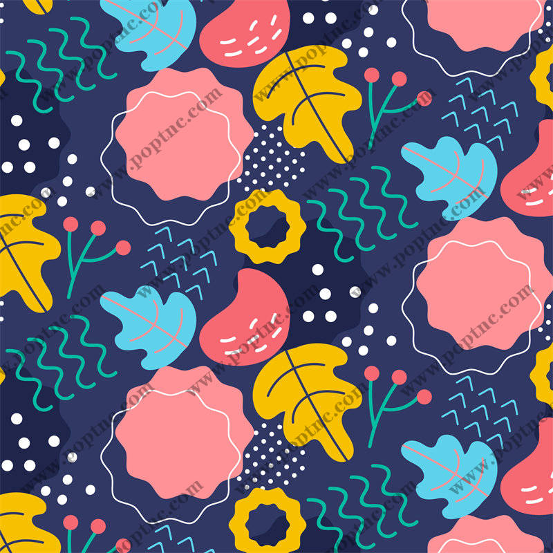 梦幻森林:时尚面料印花,打造个性服装