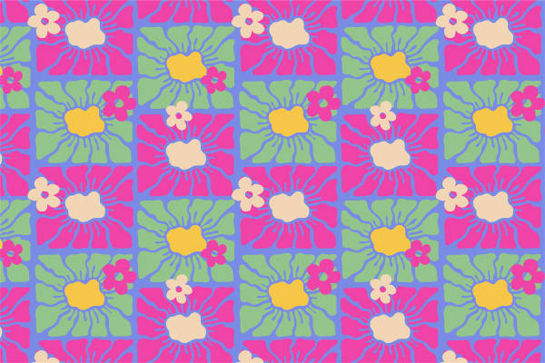 复古花型面料印花，打造个性时尚服装