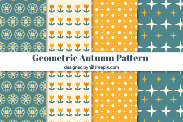 秋季复古花卉图案面料印花,打造时尚个性服装