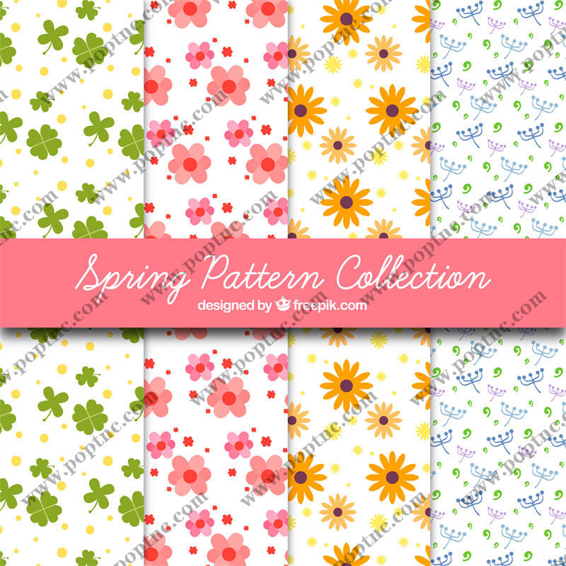 春日花语:多彩面料印花服装设计