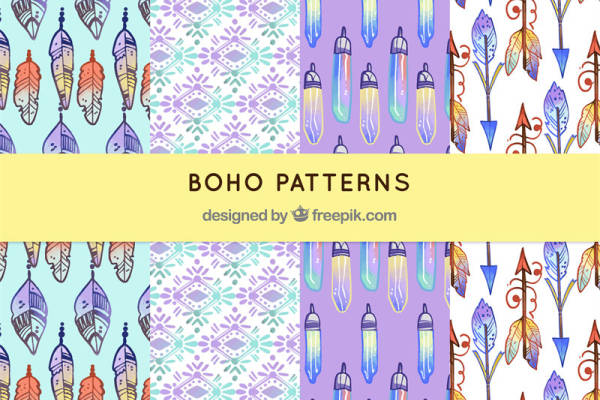 梦幻般的波西米亚风面料印花设计，为你的服装增添独特魅力