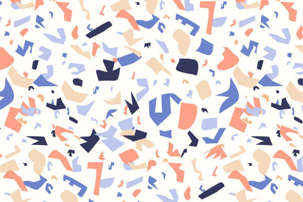 时尚几何抽象印花面料：打造个性化的服装设计