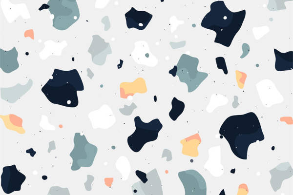 自然岩石纹理服装印花：独特面料印花设计，适合多种场合