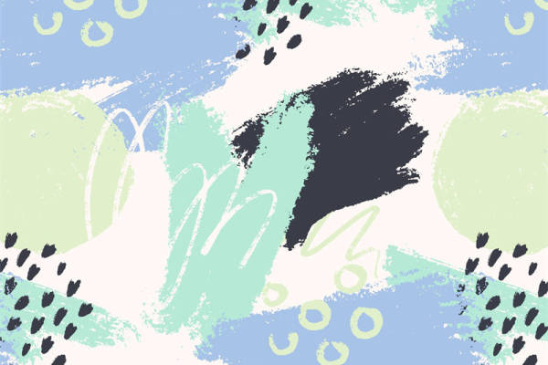 清新自然风格服装印花面料设计，展现独特艺术魅力