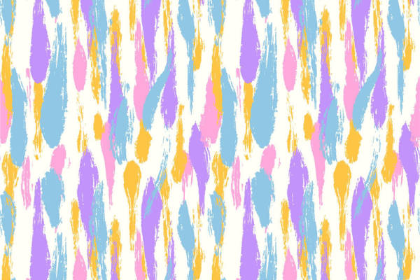 活力四射的多彩抽象面料印花设计，点亮你的服装