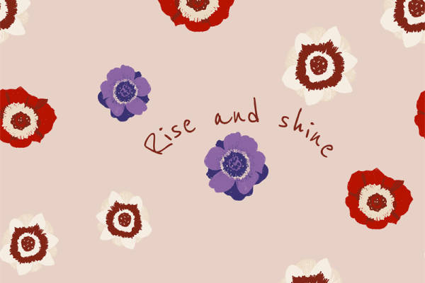 春日绽放：多彩花卉面料印花服装印花设计