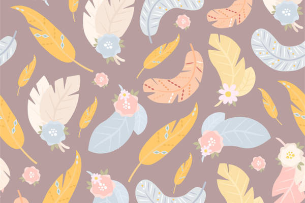 春日暖阳下的自然风情：柔和色彩面料印花服装