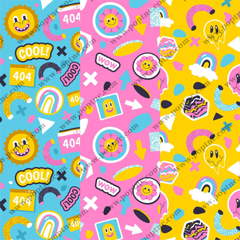 活力四射的时尚面料印花,打造个性服装印花新潮流