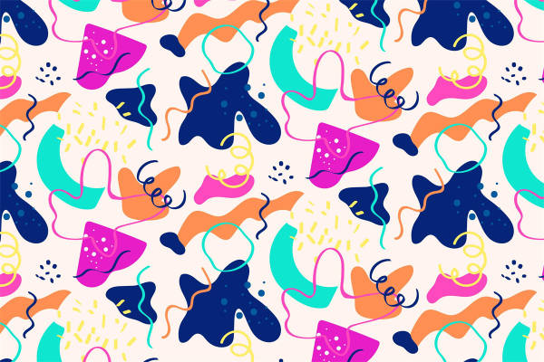 活力四射的海洋生物面料印花,点亮你的服装印花设计