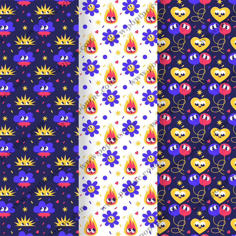 探索多彩卡通面料印花:服装印花设计新趋势