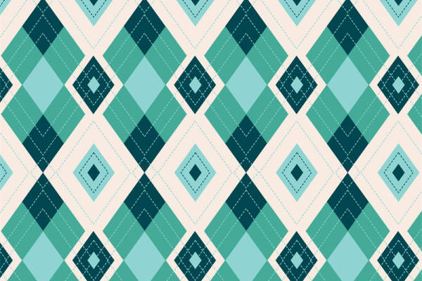 时尚几何图案面料印花,打造经典服装印花风格