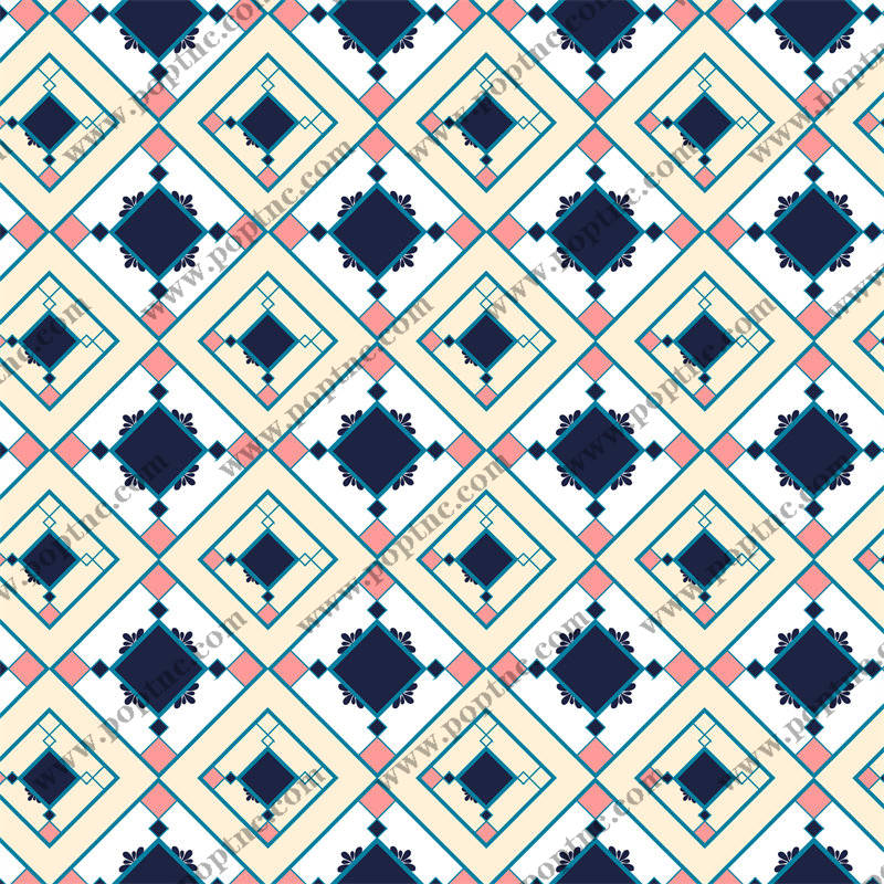 经典几何图案面料印花,时尚服装印花设计