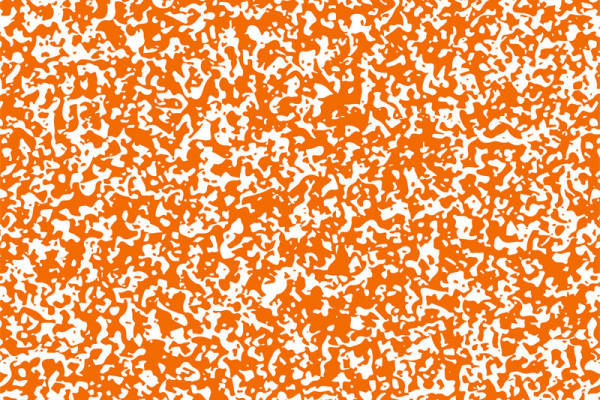 活力橙白抽象图案面料印花服装印花设计