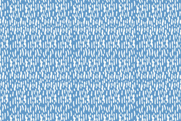 清新蓝白图案面料印花，打造夏日清新服装印花设计