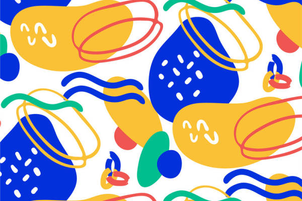 夏日活力水果图案服装印花面料设计