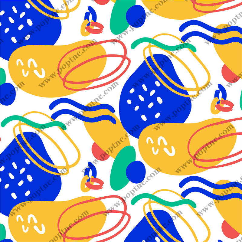 夏日活力水果图案服装印花面料设计