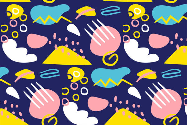 抽象艺术风格服装印花面料,时尚与个性的完美结合