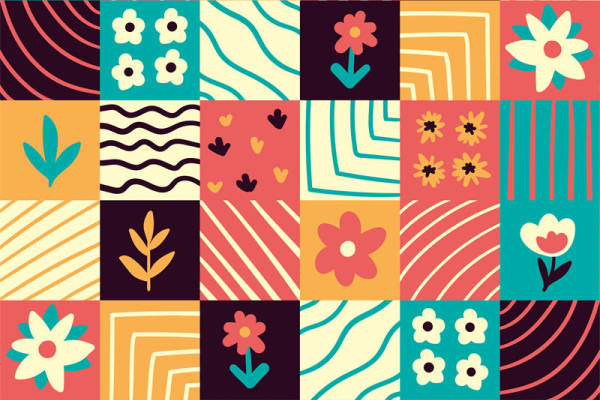 探索多彩花卉图案的服装印花面料设计