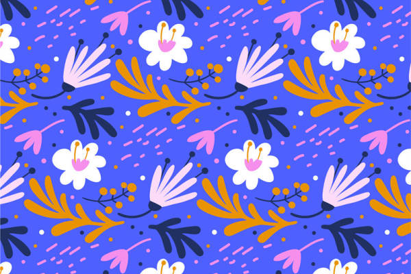 春日活力花卉图案服装印花面料推荐