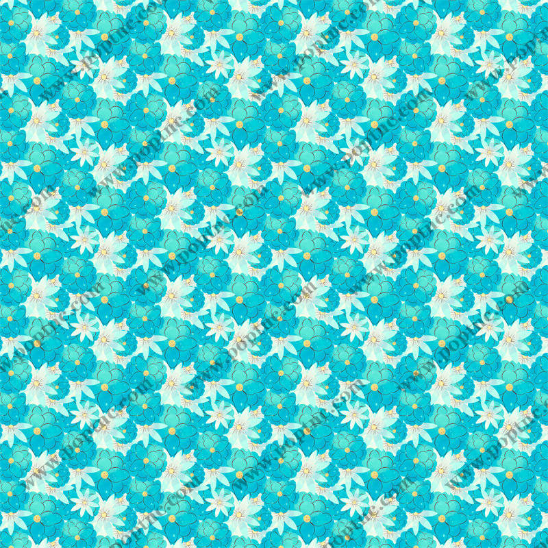 清新自然风格服装印花面料,打造夏日清凉感