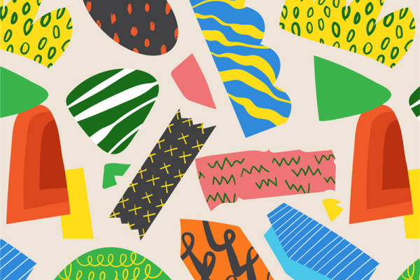 探索抽象艺术风格服装印花面料设计