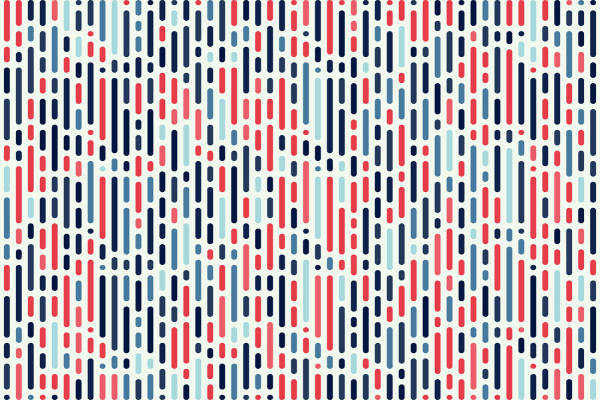 现代抽象几何图案面料印花,为时尚服装增添活力